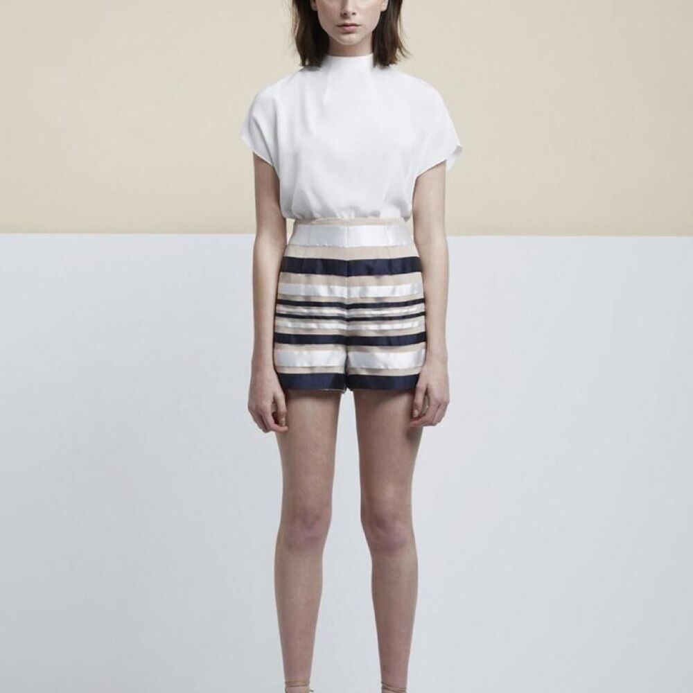 finders keepers white and black striped co-ord set - Picture 4 of 4